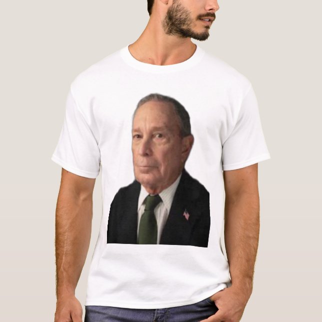 Mike Bloomberg T-Shirt (Vorderseite)