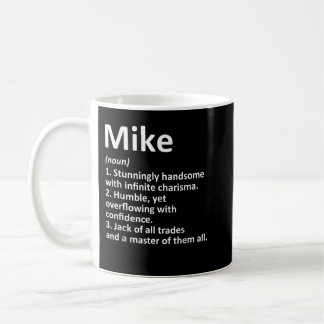MIKE Definition Personalisiert Name Funny Birthday Kaffeetasse
