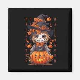 Mike, die Halloween-Scarecrow Magnet