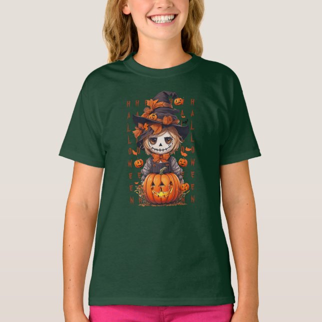 Mike, die Halloween-Scarecrow T-Shirt (Vorderseite)