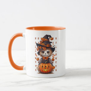 Mike, die Halloween-Scarecrow Tasse