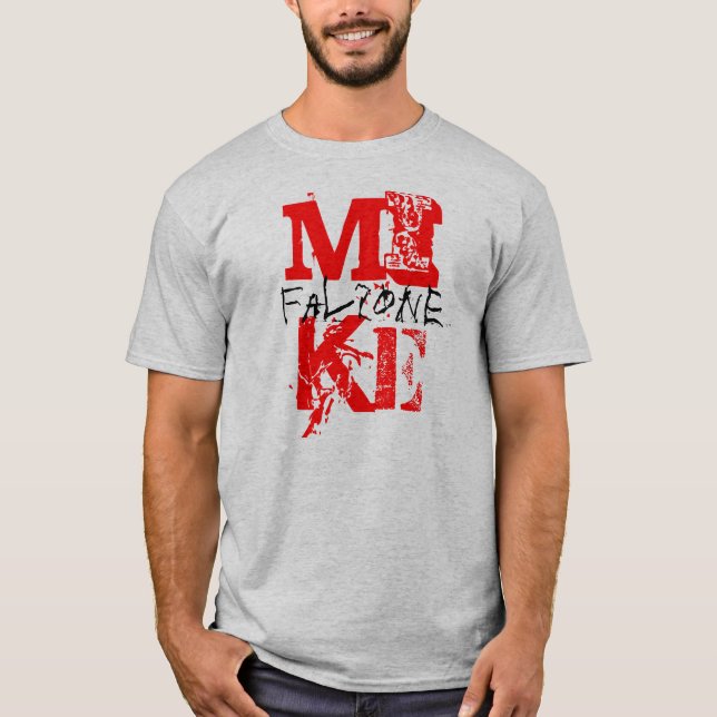 MIKE, falzone T-Shirt (Vorderseite)