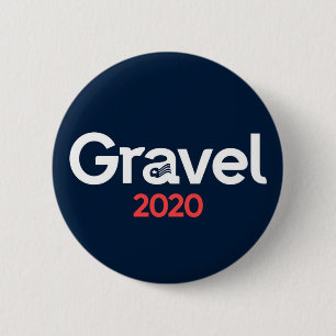 Mike Gravel: Antikriegskandidat Button