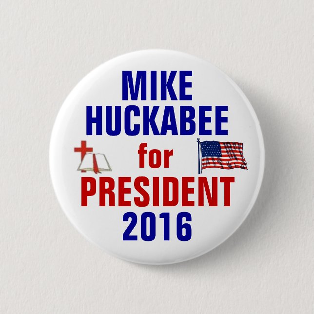 Mike Huckabee 2016 Button (Vorderseite)