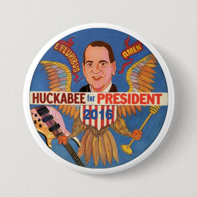 Mike Huckabee für Präsidenten 2016 Button (Vorderseite)