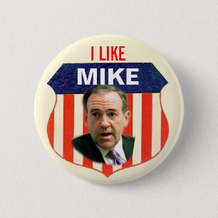 Mike Huckabee Knopf 2012 Button