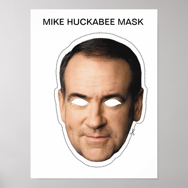 Mike Huckabee Mask Poster (Vorne)