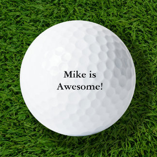 Mike ist ein Phantastischer Golfplatz Golfball