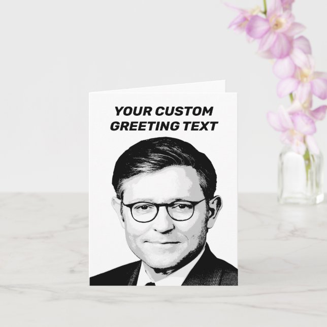 Mike Johnson Karte (Orchidee)