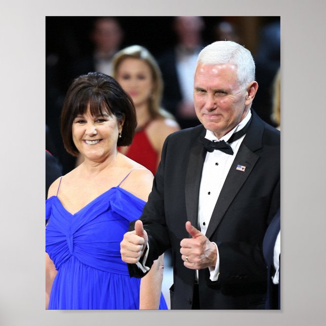 Mike & Karen Pence Poster (Vorne)