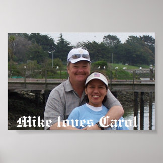 Mike Lieben Carol Poster