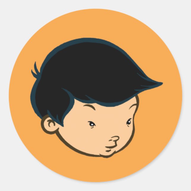 Mike Park Sticker (Orange) (Vorderseite)