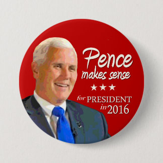 Mike-Pennys für Präsidenten 2016 Button