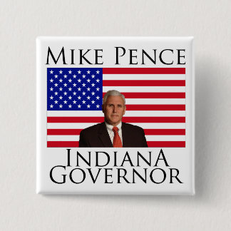Mike-Pennys-Indiana-Gouverneur-Knopf Button