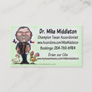 Mike u. die Middletones Musik Visitenkarte