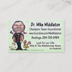 Mike u. die Middletones Musik Visitenkarte