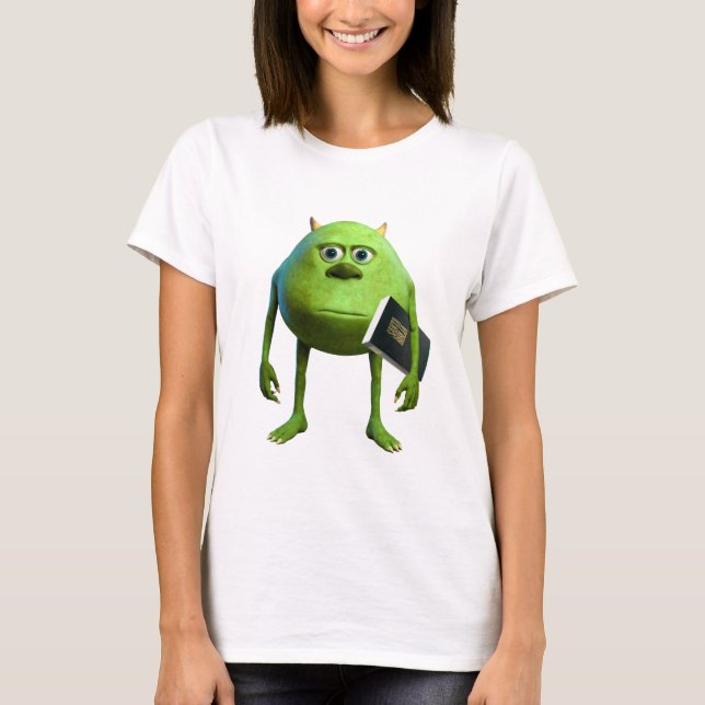 Mike Wazowski con Biblia T-Shirt (Vorderseite)
