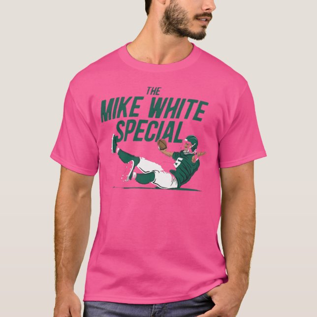Mike Weißes Special T-Shirt (Vorderseite)