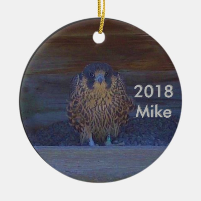 Mike zur Keramik 2018 Keramik Ornament (Vorne)