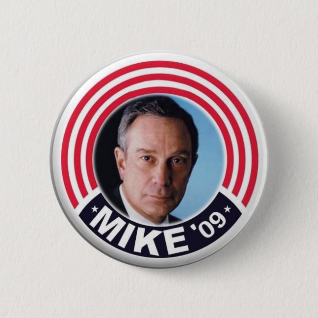 Mikebloomberg-Bürgermeisterknopf 2009 Button (Vorderseite)