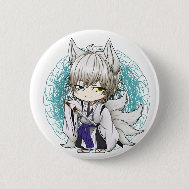 Miketsukami Youkai Form Button (Vorderseite)