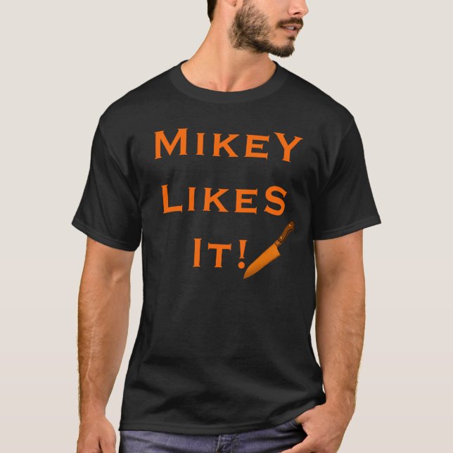 Mikey mag es! T-Shirt (Vorderseite)