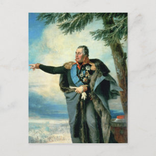 Mikhael Ilarionovich Golenichtchev Kutuzov Postkarte