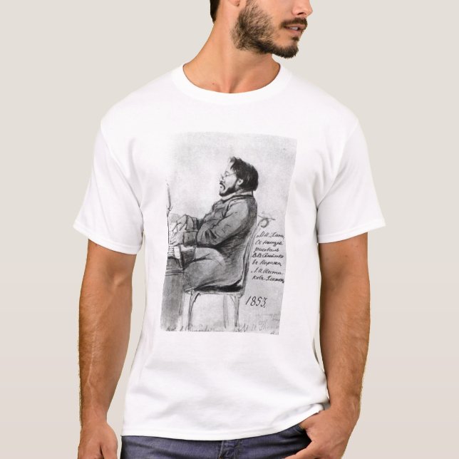 Mikhail Glinka, 1853 T-Shirt (Vorderseite)