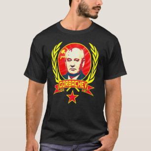 Mikhail Gorbatschow sowjetische Kommunistische Pro T-Shirt