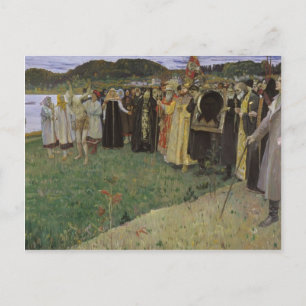 Mikhail Nesterov - Rus: Das Soul des Volkes Postkarte