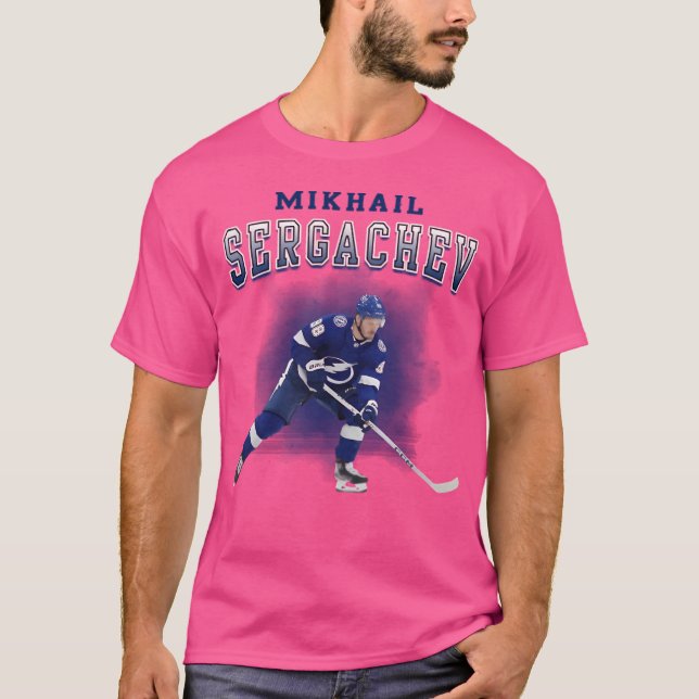 Mikhail Sergachev T-Shirt (Vorderseite)