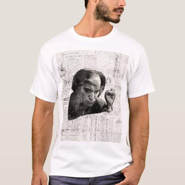 Mikhail Tal Portrait T-Shirt (Vorderseite)