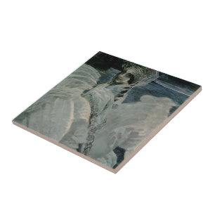 Mikhail Vrubel- die Schwan-Prinzessin Fliese