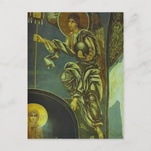 Mikhail Vrubel- Engel mit Labara Postkarte