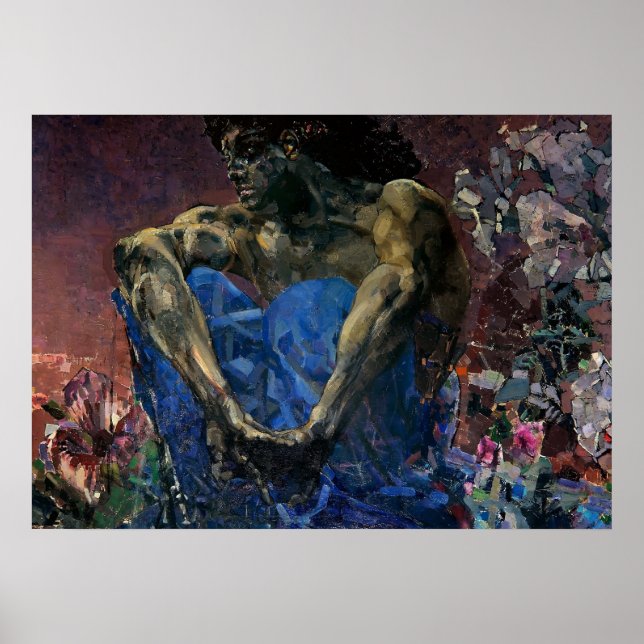 Mikhail Vrubel - Sitzungsdemon Poster (Vorne)