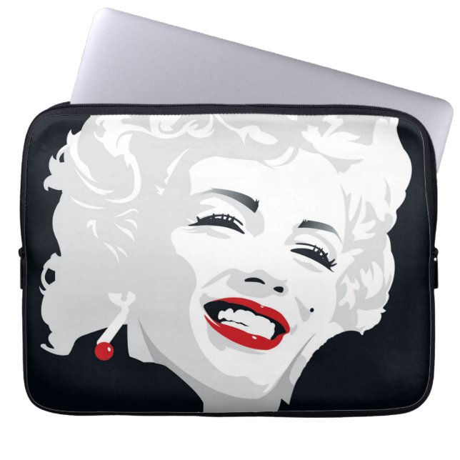 Miki Marilyn Laptopschutzhülle (Vorderseite)
