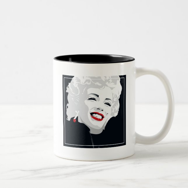 Miki Marilyn Zweifarbige Tasse (Rechts)