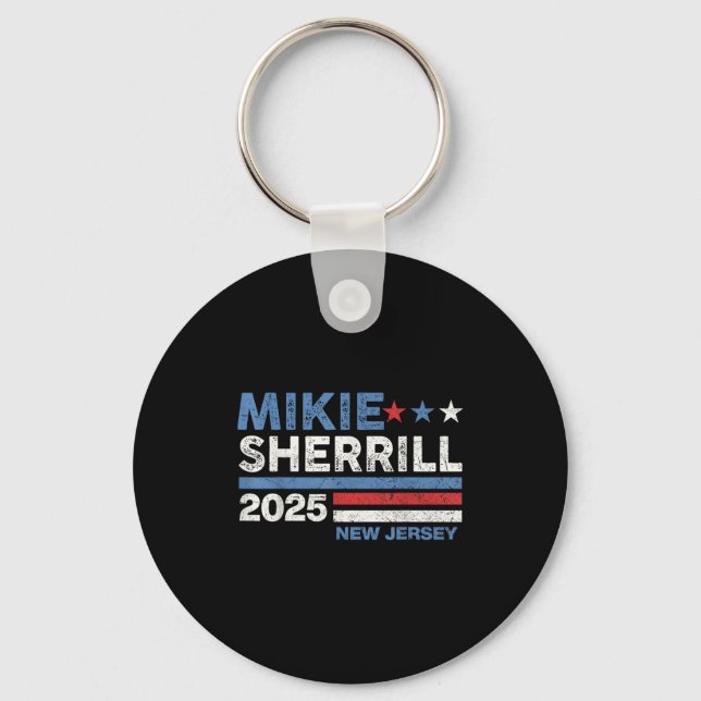 Mikie Sherrill New Jersey Governor 2025 Election D Schlüsselanhänger (Vorderseite)