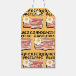 Mikitiez Amerikanisches Frühstücksspeck Eier july Geschenkanhänger