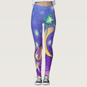 Mikitiez aquarius galaxie Sommerglühbier Leggings