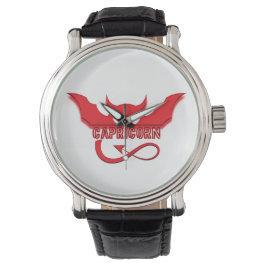 Mikitiez capricorn froh neues Jahr Sättigung Astro Armbanduhr