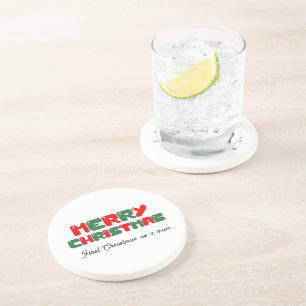 Mikitiez Christmasgame Vintag dad elf santaclaus Getränkeuntersetzer