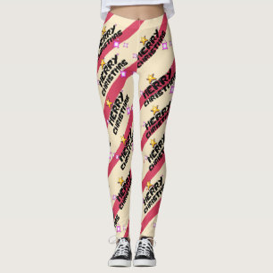 Mikitiez Christmasgame Vintag dad elf santaclaus Leggings