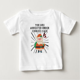 Mikitiez Cookies santaclaus Weihnachten Neujahr Baby T-shirt