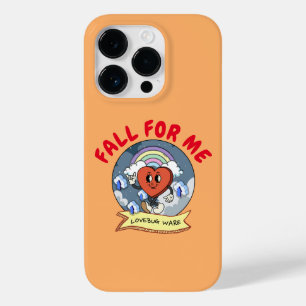 Mikitiez Custom Valentine lustige Lovebug Software Case-Mate iPhone 14 Pro Hülle