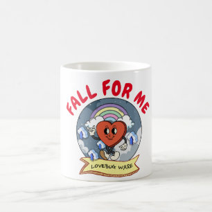 Mikitiez Custom Valentine lustige Lovebug Software Kaffeetasse