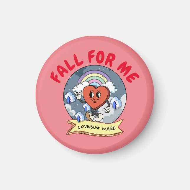 Mikitiez Custom Valentine lustige Lovebug Software Magnet (Vorne)