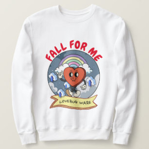 Mikitiez Custom Valentine lustige Lovebug Software Sweatshirt