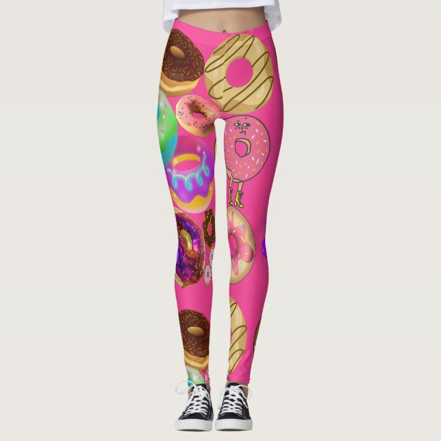 Mikitiez donut picknicknica Pridemonth Olympia Leggings (Vorderseite)