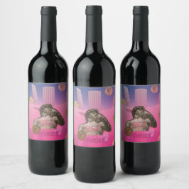 Mikitiez february valentine Ehepaar Franz Weinetikett